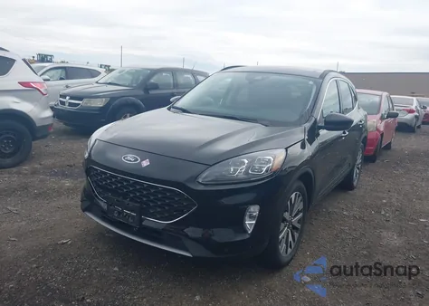 2022 Ford Escape Titanium из США, поврежденный, VIN 1FMCU9J91NUA51506